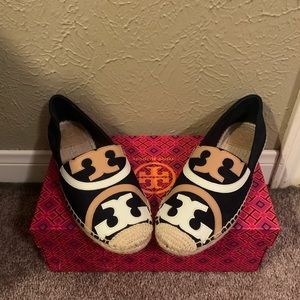Tory Burch Poppy Canvas Espadrilles